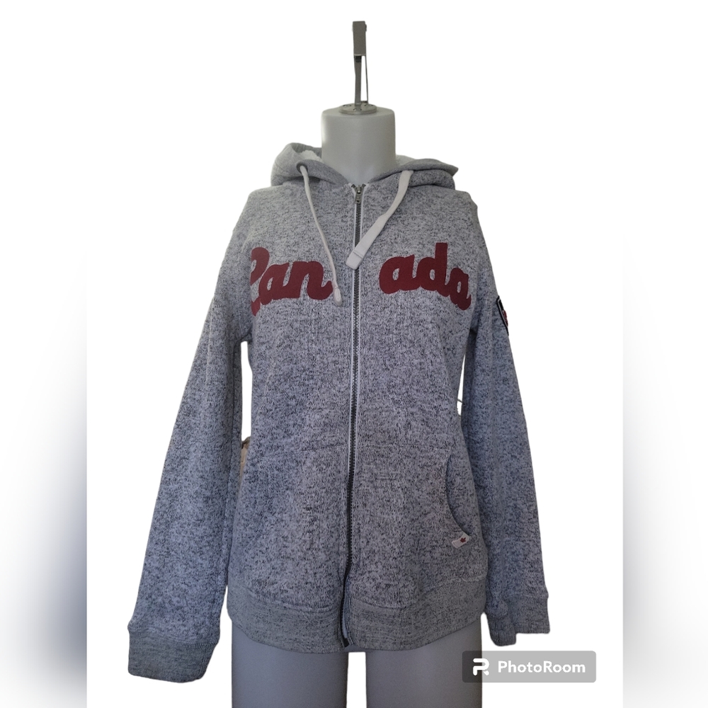 Canadiana Fleece zip up hoodie